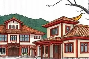 剧评《玻璃海》配图，蓝绿色海面与破碎玻璃反光